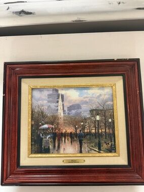 Boston By Thomas Kinkade Oil Painting Classic Collection Image in 1999